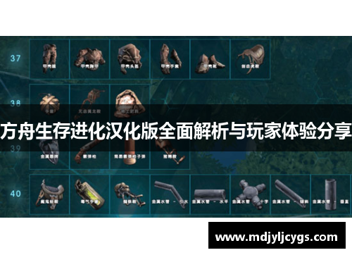 方舟生存进化汉化版全面解析与玩家体验分享