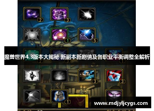 魔兽世界4.3版本大揭秘 新副本新剧情及各职业平衡调整全解析