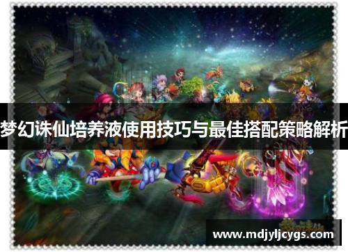 梦幻诛仙培养液使用技巧与最佳搭配策略解析
